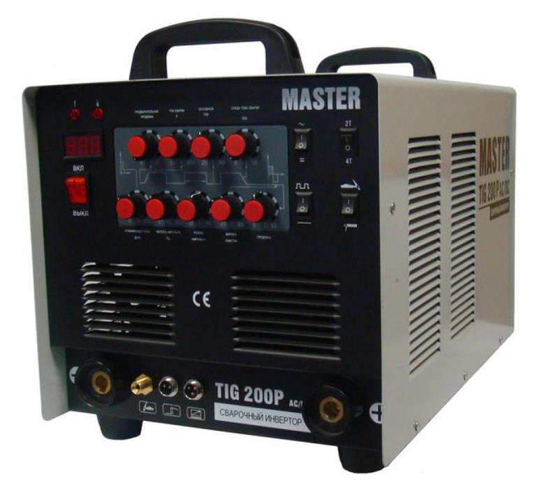 Мастер тиг. Master Tig 200p. Master Tig 200p AC/DC. Сварочный аппарат РУСЭЛКОМ Tig 200p AC/DC мастер. Тиг аппарат мастер 200 АС/DC.
